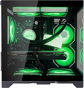 Amazon.com: HOENGAGER Panorama Gaming PC Desktop - AMD Ryzen